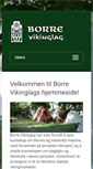 Mobile Screenshot of borrevikinglag.com